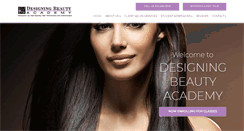 Desktop Screenshot of designingbeautyacademy.com